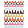 Modern Bunting Design Rug Multi Rust - Rugs Of Beauty