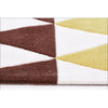 Modern Bunting Design Rug Multi Rust - Rugs Of Beauty