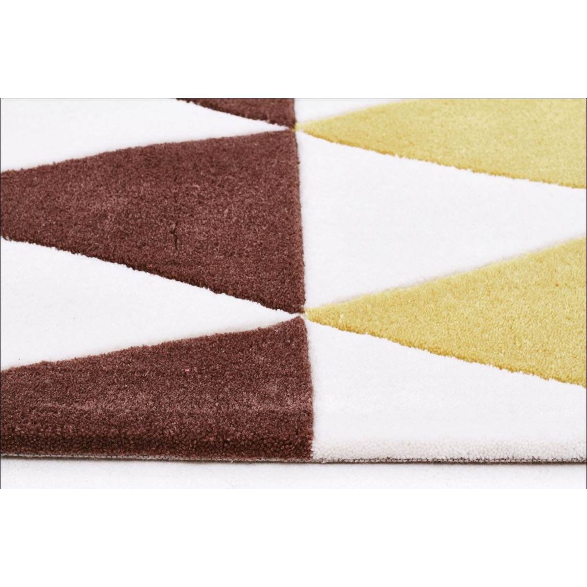 Modern Bunting Design Rug Multi Rust - Rugs Of Beauty