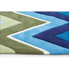 Eclectic Chevron Rug Navy Blue - Rugs Of Beauty