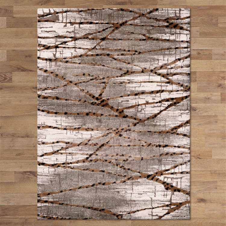 Norwich 1756 Beige Modern Patterned Rug - Rugs Of Beauty - 3