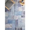 Sochi 251 Denim Blue Patchwork Transitional Rug - Rugs Of Beauty - 2