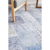 Sochi 251 Denim Blue Patchwork Transitional Rug - Rugs Of Beauty - 3