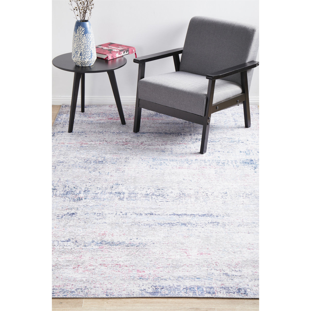 Sochi 253 Blue Pink Transitional Rug