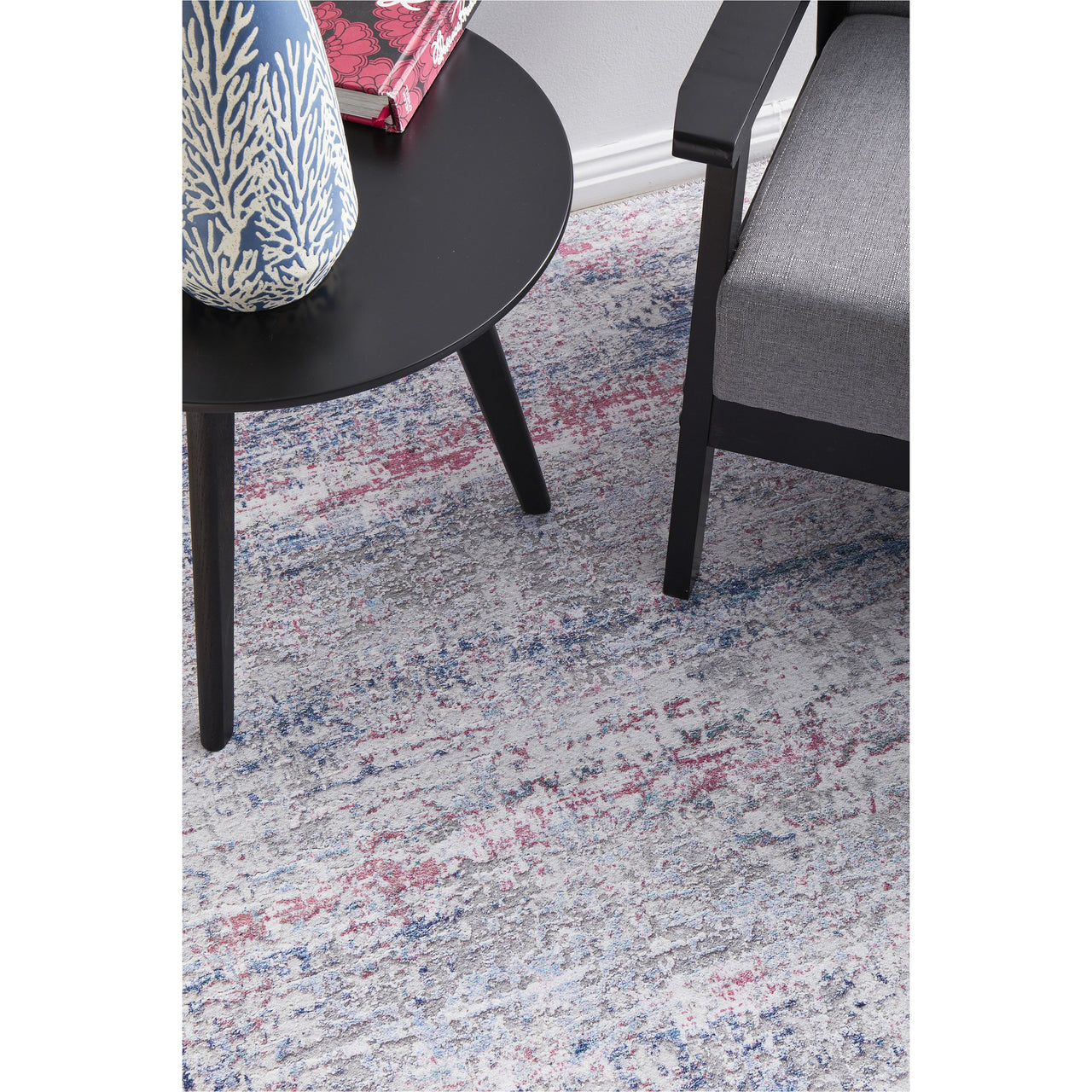 Sochi 253 Blue Pink Transitional Rug
