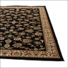 Lafia 752 Black Traditional Floral Pattern Rug - Rugs Of Beauty - 3