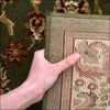 Lafia 752 Green Traditional Floral Pattern Rug - Rugs Of Beauty - 4