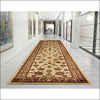 Lafia 752 Ivory Traditional Floral Pattern Runner Rug - Rugs Of Beauty - 2