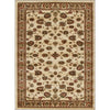 Lafia 752 Ivory Traditional Floral Pattern Rug - Rugs Of Beauty - 1
