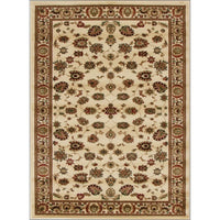 Lafia 752 Ivory Traditional Floral Pattern Rug - Rugs Of Beauty - 1