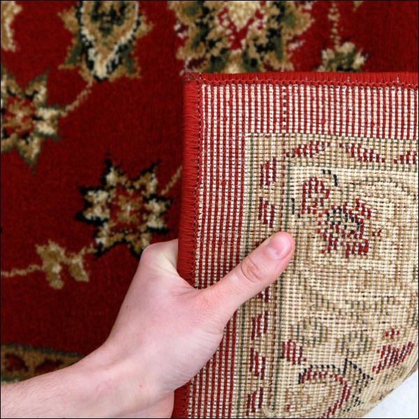 Lafia 752 Red Traditional Floral Pattern Rug - Rugs Of Beauty - 4