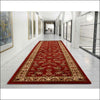 Traditional Floral Pattern Rug Red - Rugs Of Beauty