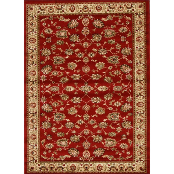 Lafia 752 Red Traditional Floral Pattern Rug - Rugs Of Beauty - 1
