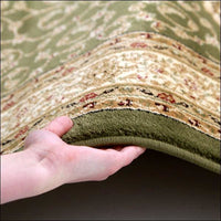 Lafia 751 Green Traditional Pattern Rug - Rugs Of Beauty - 4