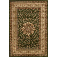 Lafia 751 Green Traditional Pattern Rug - Rugs Of Beauty - 1