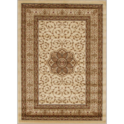 Lafia 751 Ivory Traditional Pattern Rug - Rugs Of Beauty - 1