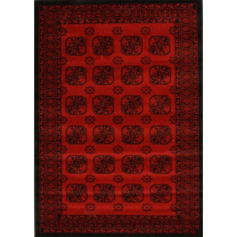 Lafia 755 Red Traditional Pattern Rug - Rugs Of Beauty - 1