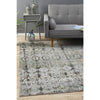 Amunet Blue Aqua Taupe Multi Coloured Faded Transitional Patterned Rug - Rugs Of Beauty - 2