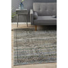Amunet Blue Multi Coloured Faded Transitional Geometric Patterned Rug - Rugs Of Beauty - 2