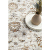 Sumy 126 Ivory Umber Gold Floral Traditional Rug - Rugs Of Beauty - 7