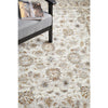 Sumy 126 Ivory Umber Gold Floral Traditional Rug - Rugs Of Beauty - 8
