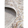 Sumy 126 Ivory Umber Gold Floral Traditional Rug - Rugs Of Beauty - 9