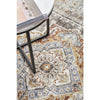 Sumy 130 Grey Blue Terracotta Floral Traditional Rug - Rugs Of Beauty - 6