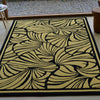 Florence Broadhurst Japanese Fans Gold 039305 Designer Wool Rug - Rugs Of Beauty - 2