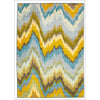 Designer Ikat Rug Blue - Rugs Of Beauty