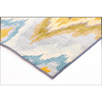 Designer Ikat Rug Blue - Rugs Of Beauty