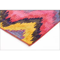 Designer Ikat Rug Pink - Rugs Of Beauty