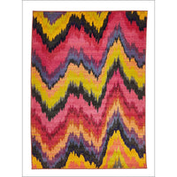 Designer Ikat Rug Pink - Rugs Of Beauty