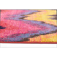 Designer Ikat Rug Pink - Rugs Of Beauty