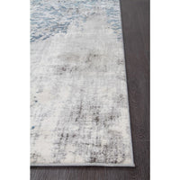 Elizabeth 331 Grey Blue Beige Abstract Patterned Modern Rug - Rugs Of Beauty - 7