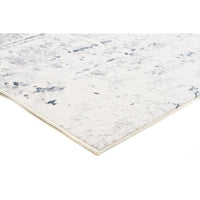 Elizabeth 332 White Blue Grey Abstract Patterned Modern Rug - Rugs Of Beauty - 2