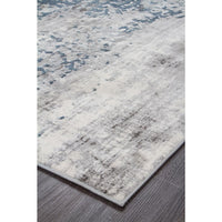 Elizabeth 332 White Blue Grey Abstract Patterned Modern Rug - Rugs Of Beauty - 6