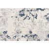 Elizabeth 332 White Blue Grey Abstract Patterned Modern Rug - Rugs Of Beauty - 4