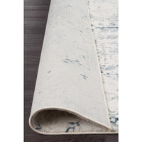 Elizabeth 332 White Blue Grey Abstract Patterned Modern Rug - Rugs Of Beauty - 10