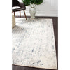 Elizabeth 332 White Blue Grey Abstract Patterned Modern Rug - Rugs Of Beauty - 11