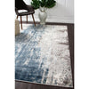 Elizabeth 333 Blue Beige Grey Abstract Patterned Modern Rug - Rugs Of Beauty - 11