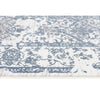 Elizabeth 334 White Blue Grey Abstract Floral Border Patterned Modern Rug - Rugs Of Beauty - 3