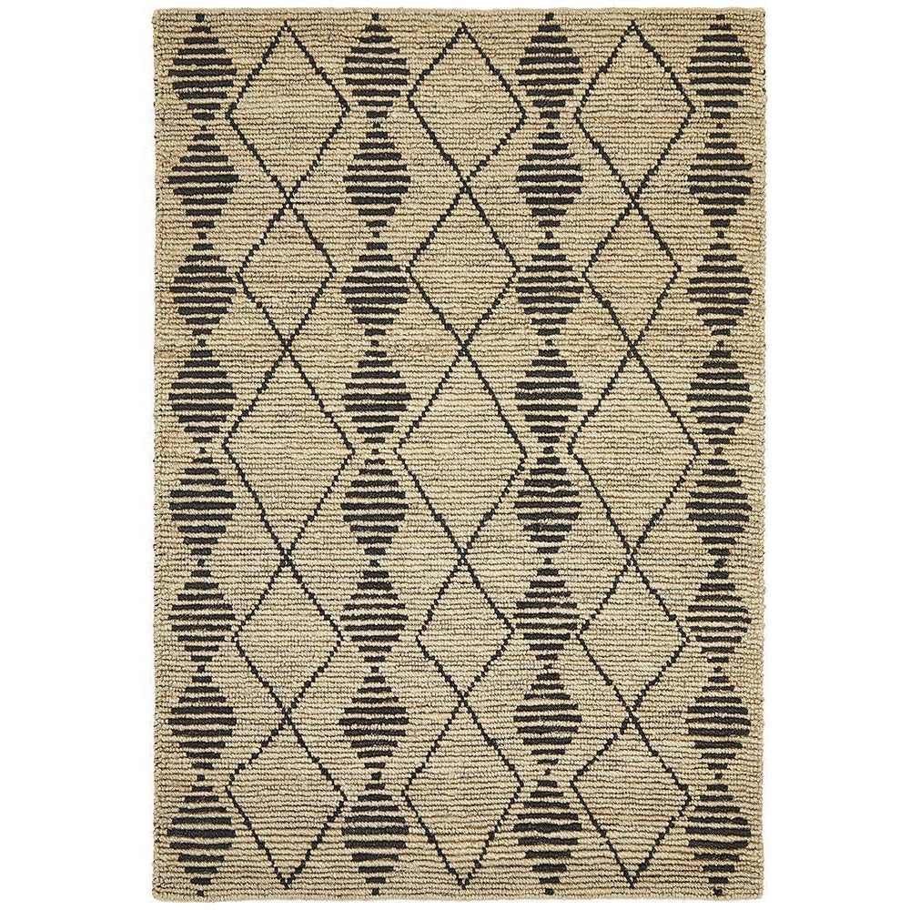 Inta 1325 Brown Natural Modern Jute Rug - Rugs Of Beauty - 1
