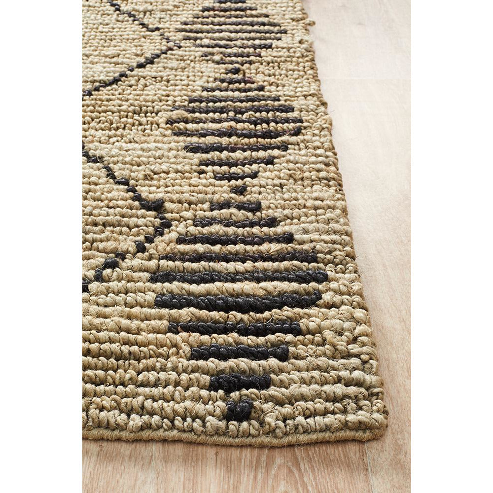 Inta 1325 Brown Natural Modern Jute Rug - Rugs Of Beauty - 5