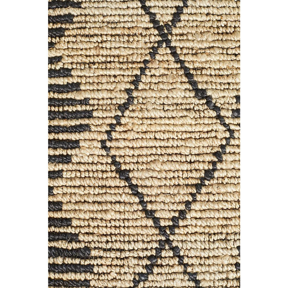 Inta 1325 Brown Natural Modern Jute Rug - Rugs Of Beauty - 9