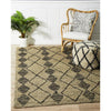 Inta 1325 Brown Natural Modern Jute Rug - Rugs Of Beauty - 2