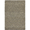 Inta 1326 Black Natural Modern Jute Rug - Rugs Of Beauty - 1