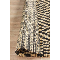 Inta 1326 Black Natural Modern Jute Rug - Rugs Of Beauty - 8