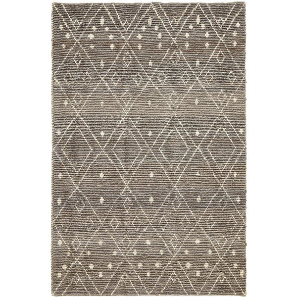 Inta 1327 Grey Beige Modern Jute Rug - Rugs Of Beauty - 1
