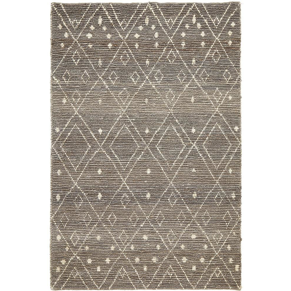 Inta 1327 Grey Beige Modern Jute Rug - Rugs Of Beauty - 1