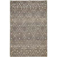 Inta 1327 Grey Beige Modern Jute Rug - Rugs Of Beauty - 1